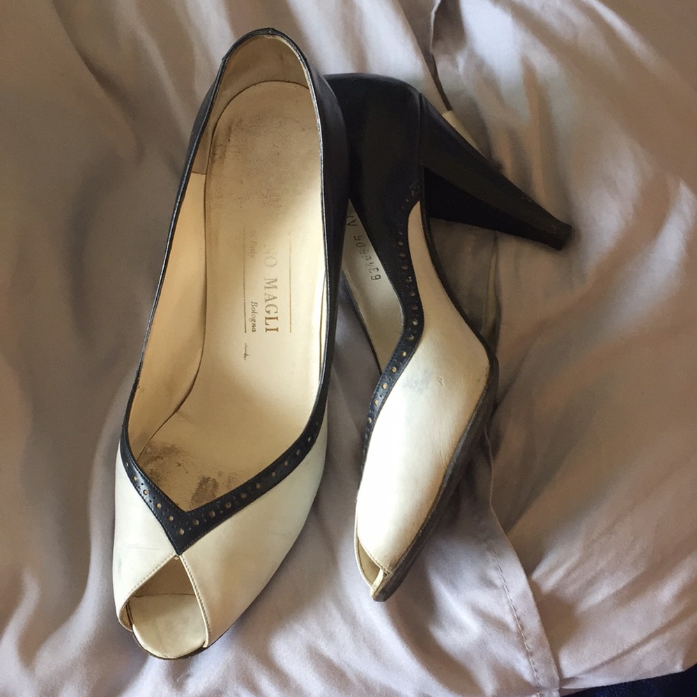 Bruno Magli spectator heels Vintage - Picture 4 of 4